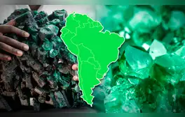 El ÚNICO país de Sudamérica con la mayor producción de esmeraldas que SUPERA a Estados Unidos y no es ni Brasil ni Chile