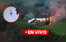 Cae avión en Sao Paulo, EN VIVO: 62 fallecidos tras accidente aéreo en Brasil, confirma Lula da Silva