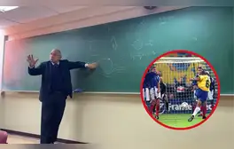 Profesor de la UNI explica el gol de Roberto Carlos, en el Brasil vs. Francia de 1997: "Todo es ciencia"