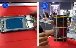 Reparador de celulares en Las Malvinas revela por qué tuvo que arreglar un smartphone 2 veces en 1 día: 'le advertimos'