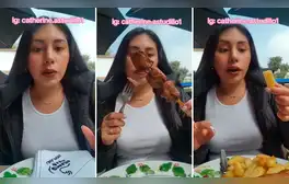 Peruana  sorprendida al ver el precio de un ¼ de pollo a la brasa con anticucho: "¿92 soles?"