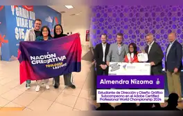 La estudiante peruana que representó a toda América en Campeonato Mundial de Diseño de Adobe en Estados Unidos