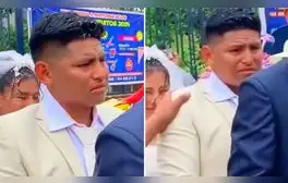 Novio peruano llora desconsoladamente tras dar el sí en su matrimonio y dicen: “Divorcio asegurado”