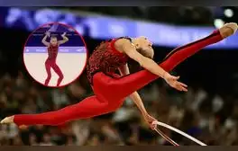 Gimnasta hizo sorprendente rutina con ‘Thriller’ de Michael Jackson en París 2024 y causa furor en redes