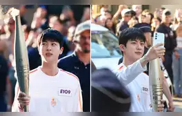 Jin, de BTS, revela el desafío que enfrentó al llevar la antorcha en París 2024: "No soy la persona indicada para esto"