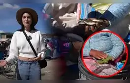 Turista visita MERCADO DE TRUEQUES en Puno y queda impresionada con todo lo que encontró: "Está bastante curioso, me encantó"