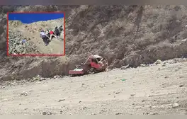 Arequipa: padre de familia muere tras caer en abismo de 150 metros luego de impactar contra una casa