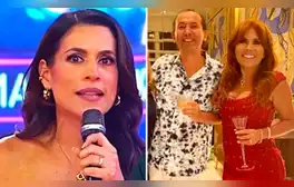 María Pía Copello da fuerte respuesta a usuario que criticó las "confianzas" entre ella y el hermano de Magaly Medina