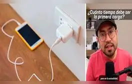 ¿Tienes un celular nuevo? Experto revela si es necesario que su primera carga dure 8 o 10 horas