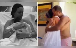 Angie Arizaga y Jota Benz son padres: así reaccionó ‘Don Lucho’ al nacimiento de su primer nieto