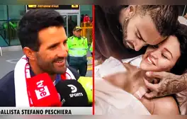 Stefano Peschiera vuelve a Perú y revela su tierno gesto con su exnovia Angie Arizaga por nacimiento de su bebé