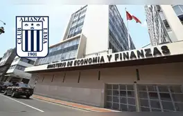 Carta del MEF a Alianza Lima revela pedido del ministerio para que presidenta observe la ley concursal