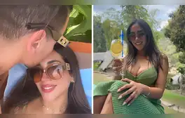Melissa Paredes y Anthony Aranda pasan su luna de miel en un hotel en medio de la selva