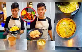 Emprendedor prepara 'cuchareables' de pollo a la brasa deshilachado con papas fritas y usuarios reaccionan: “¿Y el pellejito?”