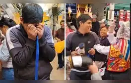 Comerciante emociona al recibir serenata tunantera de su hermana: "Un fuerte abrazo a la distancia"