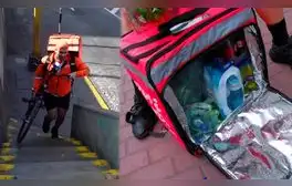 Peruano graba su primera experiencia como repartidor y usuarios reaccionan: Valoraré más su trabajo