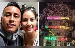 Christian Cueva sorprende al donar colosal castillo con los nombres de sus hijos en fiesta de Huamachuco