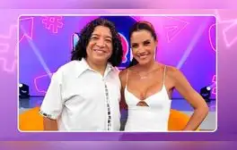 María Pía Copello y Carlos Vílchez, se juntan en el Circo de las Estrellas