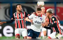 Nacional no pudo ganar de local: empató 0-0 con Sao Paulo por la ida de la Copa Libertadores