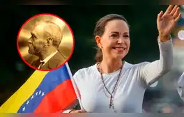 María Corina Machado será nominada al Premio Nobel de la Paz por su lucha en busca de la libertad de Venezuela
