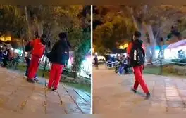 Escolares protagonizan pelea con arma punzocortante en pleno centro histórico de Cusco