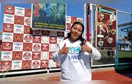 Milagros Espinoza, la escolar puneña que estudiará en Reino Unido y sueña con descontaminar el lago Titicaca