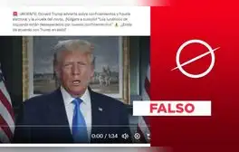 Donald Trump no advierte en video “confinamiento y el fraude electoral en EE. UU.” por la viruela del mono en 2024