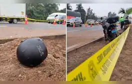 Fatal accidente de tránsito en la Panamericana Sur: motociclista fallece tras impacto de vehículo