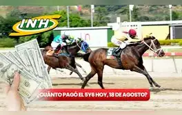 ¿Cuánto pagó el 5y6 La Rinconada del domingo 18 de agosto? Monto sellado, cuadros con 6 aciertos y dividendos del INH