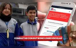 Bono Logro Escolar 2024, CONSULTAR CON EL RUT: ¿cómo saber si soy beneficiario y cuándo pagan?