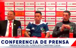 Christian Cueva fue presentado por Cienciano en medio de denuncia por agresión a su esposa