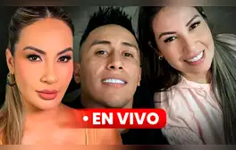 Pamela López presenta en vivo pruebas de agresión de Christian Cueva en conferencia de prensa