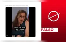 Ministra de Sanidad de España no llamó a la enfermedad "viruela del mono y de la mona": es un montaje