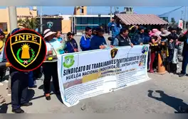 Trabajadores del INPE anuncian restricciones en penales de forma indefinida debido a huelga nacional