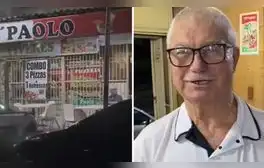 Dueño de pizzería fue captado sin clientes y tienda cercana estaba llena: respuesta de venezolanos es viral