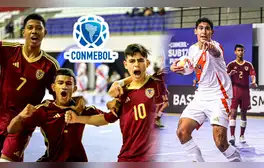 ¡Como Brasil! Venezuela goleó por 7-1 a Perú y lo complicó en el Sudamericano de Futsal Sub-17
