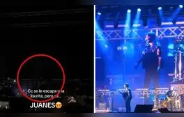 Juanes explotó en pleno concierto en Trujillo porque le apagaron la luz: "No veo ni m*****"