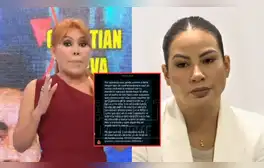 Magaly Medina revela chat entre Pamela López y Melissa Klug tras infidelidad de Christian Cueva