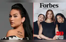 Daniela Darcourt encabeza la portada de Forbes como una de las mujeres más destacadas del Perú
