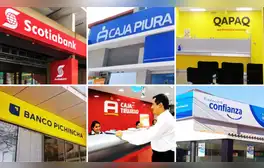 Estos son los 5 bancos, cajas y financieras que mejor pagan por S/5.000 a plazo fijo, según la SBS