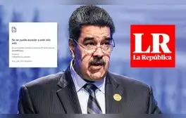 Dictador Nicolás Maduro bloquea web de La Republica en Venezuela