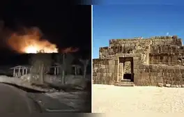 Incendio en alrededores del Complejo Arqueológico Wari en Ayacucho pone en peligro patrimonio cultural