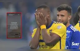 Advíncula y su sentido mensaje tras ser expulsado en eliminación de Boca Juniors de Copa Sudamericana
