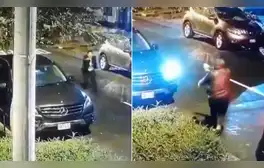 Hombre se enfrenta a balazos a delincuentes armados durante intento de asalto en Miraflores