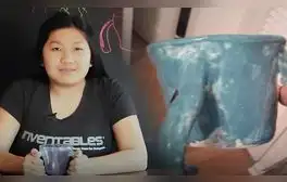 Creó a los 11 años una taza para ayudar a su abuelo con Parkinson y se volvió millonaria con su idea