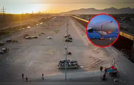Estados Unidos utilizará globos aerostáticos para vigilar su frontera con México: permitirá combatir la migración irregular