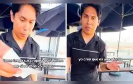 Mesero se molesta por monto que comensal dejó de propina y se lo regresa: "Es una ofensa"