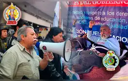 Huelga de hambre del Sutep y Sidesp por Nombramiento Docente y pago de deuda social