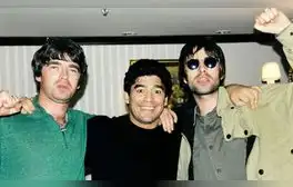 La noche en que Liam y Noel Gallagher, de Oasis, conocieron a Maradona y amenazó con dispararles