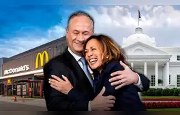 Trabajaron juntos en McDonald's y podrían gobernar Estados Unidos: esta es la historia de Kamala Harris y su esposo